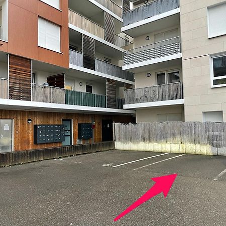 Le T2 Appartement Moderne Avec Terrasse Et Parking Strasbourg Exterior foto